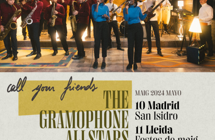The Gramophone Allstars Big Band en concert a Barcelona, Madrid i Lleida aquest Maig